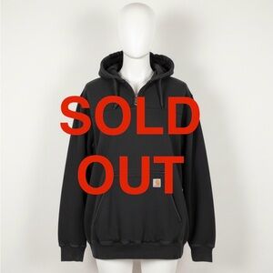 Carhartt Men's Rain Defender Loose Fit Heavyweight Quarter-Zip Hoodie Size XL